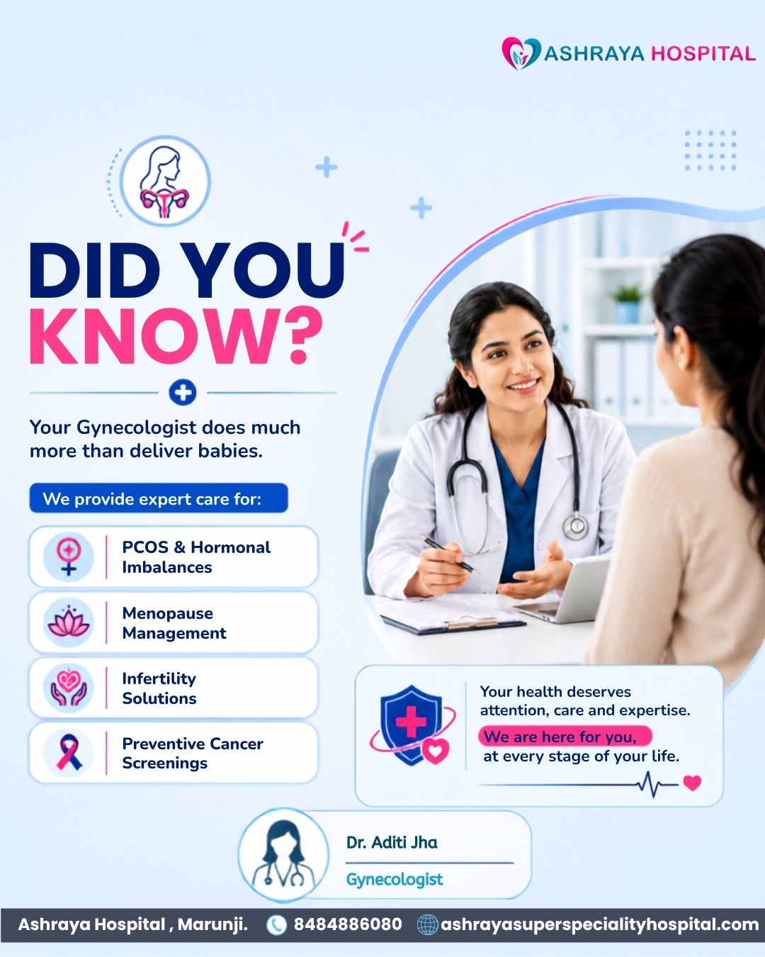 laparoscopic gynaecologist surgeon , pcos and hormonal imbalance clinic