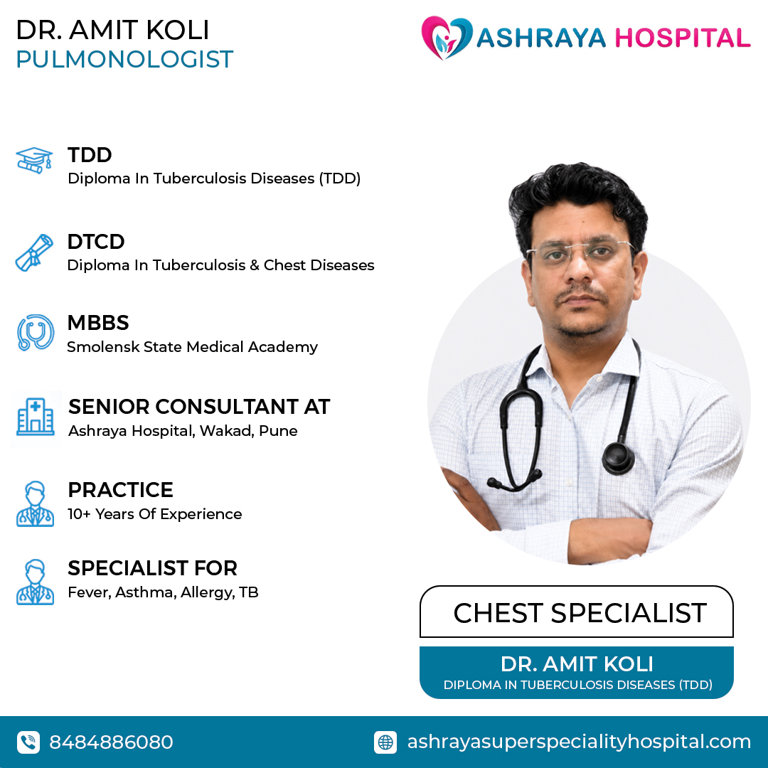 Dr. Amit Koli , pulmonologist
